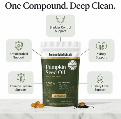 Austrian Pumpkin Seed Oil - 60 Soft Gels