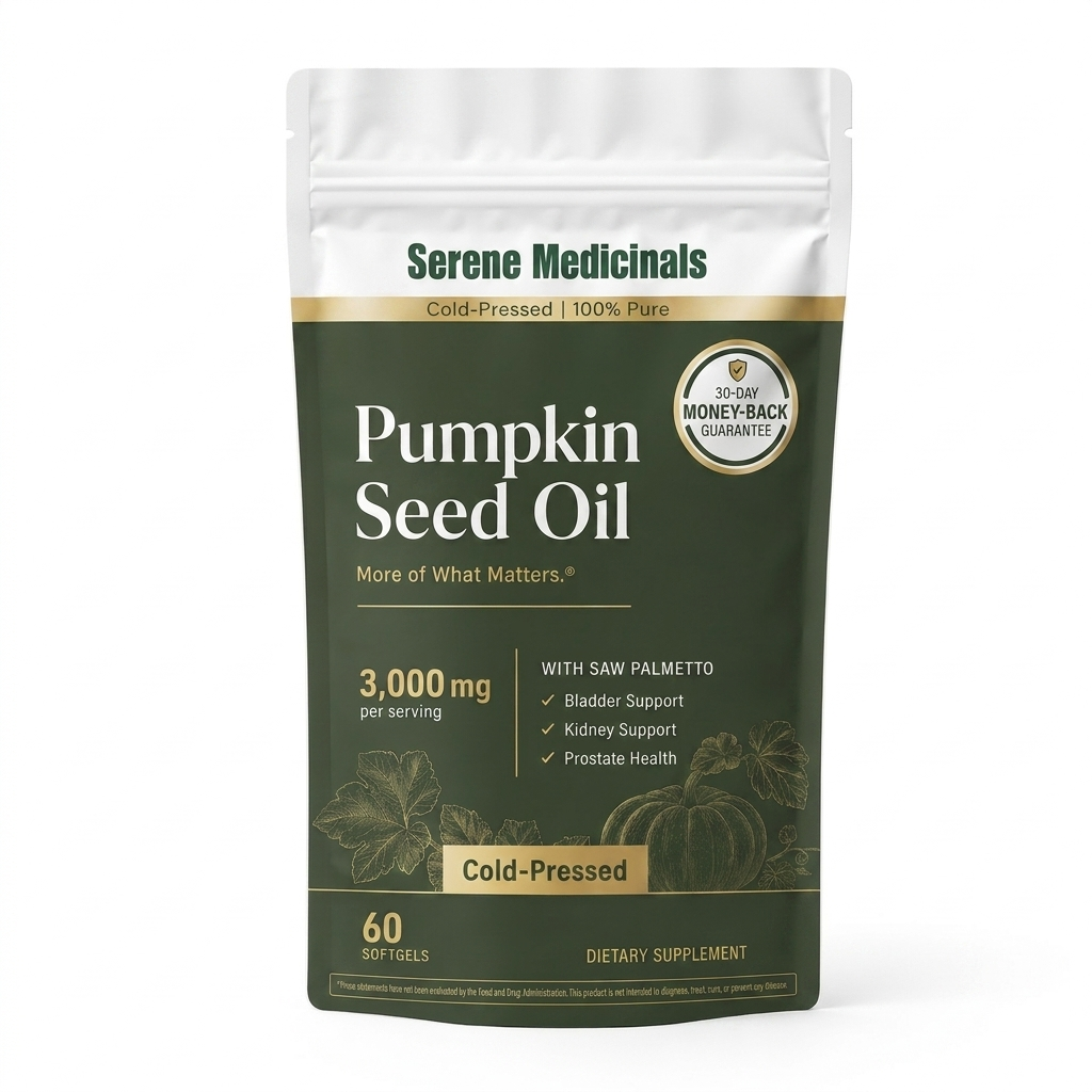 Austrian Pumpkin Seed Oil - 60 Soft Gels