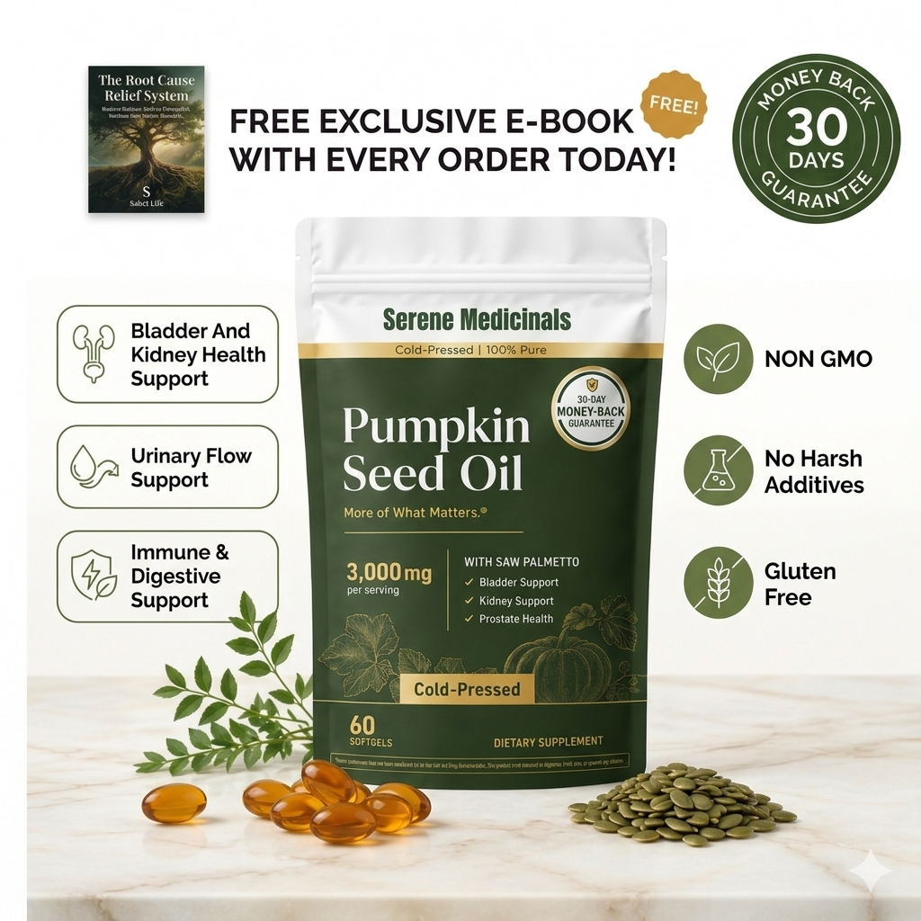 Austrian Pumpkin Seed Oil - 60 Soft Gels