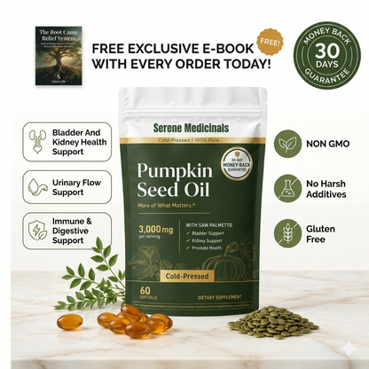 Austrian Pumpkin Seed Oil - 60 Soft Gels