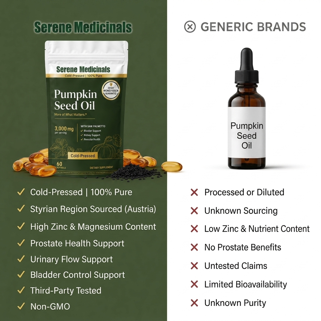 Austrian Pumpkin Seed Oil - 60 Soft Gels