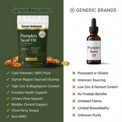 Austrian Pumpkin Seed Oil - 60 Soft Gels